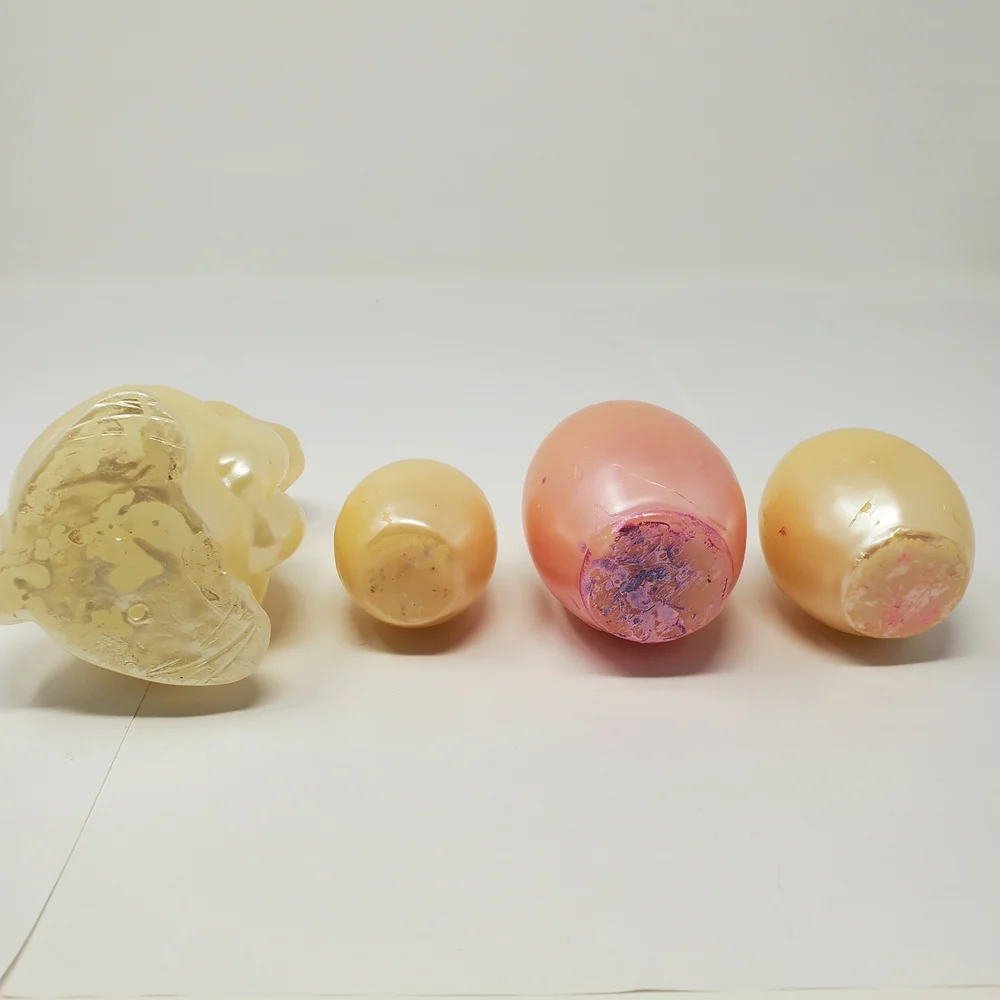 A Bunny and 3 Egg Candle Set